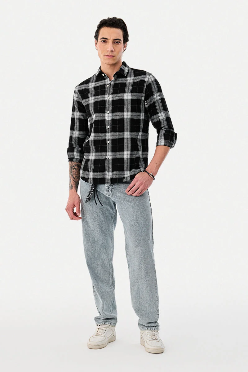 SNITCH Checks Regular Fit Shirt